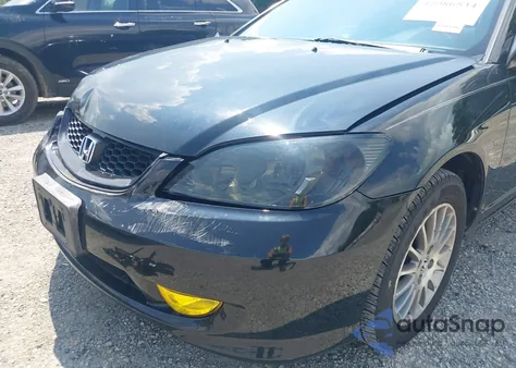 2005 Honda Civic Lx из США, поврежденный, VIN 1HGEM22505L067493